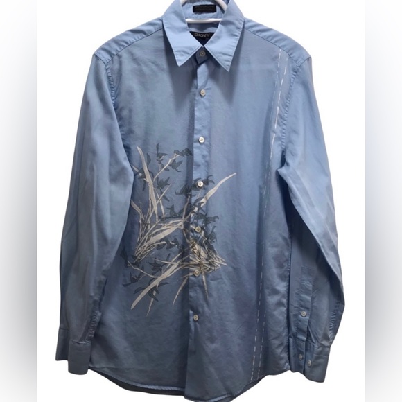 DKNYC Other - DKNY button down shirt with bird detail; size small.